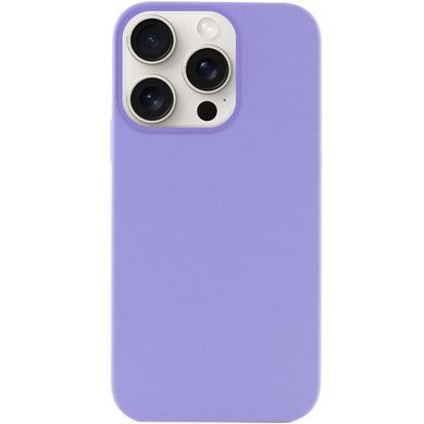 Чехол Silk (AA) NO LOGO with Magnetic Fit для Apple iPhone 15 Pro (6.1") Сиреневый / Dasheen