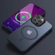 TPU+PC чохол Metal Buttons with MagSafe Colorful для Apple iPhone 15 Pro Max (6.7") Синій фото 2