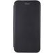 Кожаный чехол-книжка Classy для Motorola Edge 50 Fusion Черный