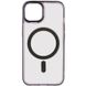 Чехол TPU Iris with MagSafe для Apple iPhone 13 (6.1") Черный фото 1