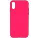 Чехол Silk Full Protective (AA) NO LOGO для Apple iPhone X / XS (5.8") Розовый / Barbie pink