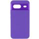 Чохол Silicone Cover Lakshmi Full Camera (AAA) для Google Pixel 8a Фіолетовий / Amethyst