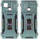 Ударопрочный чехол Camshield Army Ring для Xiaomi Redmi 10C Зеленый / Light Green