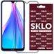 Защитное стекло SKLO 3D (full glue) для Xiaomi Redmi Note 8T Черный фото 1