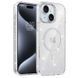 Чехол TPU Eclipse Sparkle (MagFit) для Apple iPhone 14 / 13 (6.1") Clear фото 1