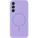 Чохол Silicone Cover Lakshmi Full Camera (AA) with Magnetic Fit для Samsung Galaxy S26 Бузковий / Dasheen