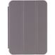 Чехол (книжка) Smart Case Series with logo для Apple iPad Mini 6 (8.3") (2021) Серый / Dark Gray фото 1