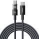 Дата кабель Baseus Display 2 Type-C to Type-C 100W (1m) (P10382702) Cosmic Black фото 2