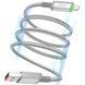 Дата кабель WIWU C081 Maglink USB to Lightning 12W (1m) Grey фото 4