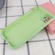 Чехол Silk Full Camera Protective (AA) NO LOGO для Apple iPhone 12 (6.1") Мятный / Mint фото 3