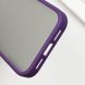TPU+PC чехол Metal Buttons для Apple iPhone 16 Pro (6.3") Темно-Фиолетовый фото 5