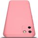 Пластиковая накладка GKK LikGus 360 градусов (opp) для Realme C11 (2020) Розовый / Rose Gold фото 3