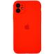 Чохол Silicone Case Full Camera Protective (AA) для Apple iPhone 12 (6.1") Червоний / Red фото 1