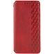 Кожаный чехол-книжка GETMAN Cubic (PU) для Xiaomi 14T Красный