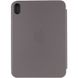 Чехол (книжка) Smart Case Series with logo для Apple iPad Mini 6 (8.3") (2021) Серый / Dark Gray фото 3