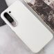 Уценка Кожаный чехол Bonbon Leather Metal Style для Samsung Galaxy S23 Эстетический дефект / Белый / White фото 4