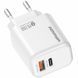 МЗП Amaya E43D PD20W (1USB-A/1C) White фото 1