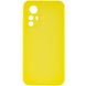 Чехол Silicone Cover Lakshmi Full Camera (AAA) для Xiaomi Redmi Note 12S Желтый / Yellow фото 1