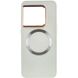 TPU чехол Bonbon Metal Style with MagSafe для OnePlus 10 Pro Белый / White фото 2