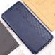 Кожаный чехол книжка GETMAN Cubic (PU) для Oppo A58 4G Синий фото 3