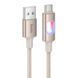 Дата кабель Hoco U144 New USB to Type-C 3A (1.2m) Gold фото 1