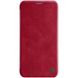 Кожаный чехол (книжка) Nillkin Qin Series для Apple iPhone 11 Pro (5.8") Красный фото 1