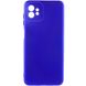 Чохол Silicone Cover Lakshmi Full Camera (A) для Motorola Moto G32 Синій / Iris