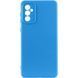 Чехол TPU GETMAN Liquid Silk Full Camera для Samsung Galaxy A36 5G Синий / Royal blue