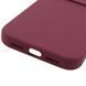 Чехол Silk Full Camera Protective (AA) NO LOGO для Apple iPhone 14 Pro (6.1") Бордовый / Plum фото 4