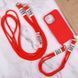 Чохол TPU two straps California для Apple iPhone 13 Pro Max (6.7") Червоний фото 6