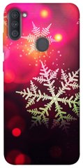 Чохол itsPrint Сніжинки для Samsung Galaxy A11