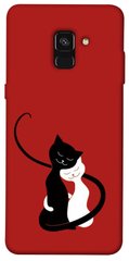 Чехол itsPrint Влюбленные коты для Samsung A530 Galaxy A8 (2018)