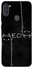 Чохол itsPrint Meow для Samsung Galaxy A11
