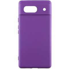 Чохол Silicone Cover Lakshmi (A) для Google Pixel 7a Фіолетовий / Purple