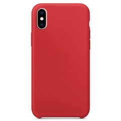 Чехол Silicone Case without Logo (AA) для Apple iPhone XS Max (6.5") Красный / Red