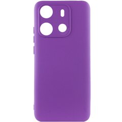 Чохол Silicone Cover Lakshmi Full Camera (A) для Tecno Spark Go 2023 Фіолетовий / Purple
