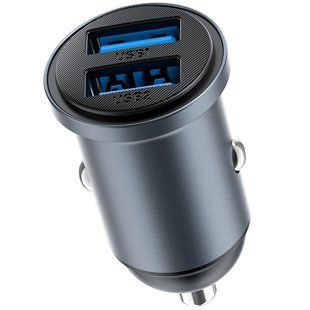 АЗП WIWU CC031 Nano Lite 12W (2USB-A) Gray