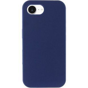 Чехол Silk Full Protective (AA) NO LOGO для Apple iPhone 16e / 17e (6.1") Синий / Deep navy
