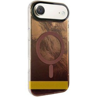 Чехол TPU Shiny Mountain (MagFit) для Apple iPhone 17 Air (6.5") Chocolate