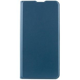 Кожаный чехол-книжка GETMAN Elegant (PU) для Oppo A17k Синий