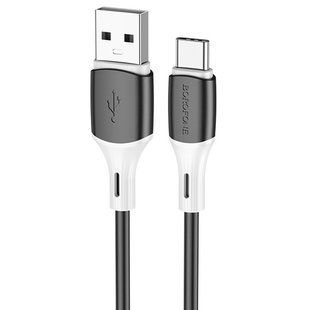 Дата кабель Borofone BX79 Silicone USB to Type-C 30W (1m) Черный