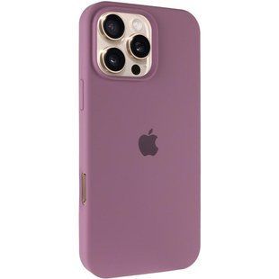 Чохол Silicone Case Full Protective (AA) для Apple iPhone 16 Pro (6.3") Ліловий / Lilac Pride