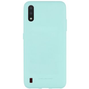 TPU чехол Molan Cano Smooth для Samsung Galaxy A01 Бирюзовый