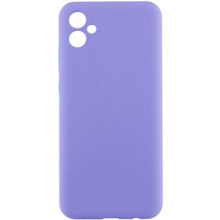 Чехол Silicone Cover Lakshmi Full Camera (AA) для Samsung Galaxy A06 Сиреневый / Dasheen