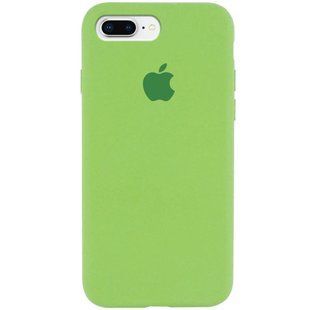 Чехол Silicone Case Full Protective (AA) для Apple iPhone 7 plus / 8 plus (5.5") Мятный / Mint