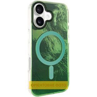 Чохол TPU Shiny Mountain Magnetic Fit для Apple iPhone 17 (6.3") Green