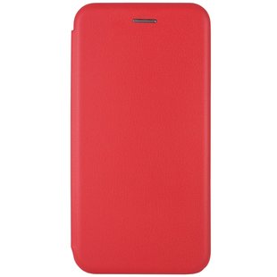Кожаный чехол (книжка) Classy для Xiaomi Redmi Note 8 / Note 8 2021 Красный