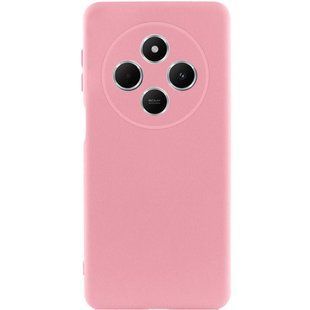 Чехол TPU GETMAN Liquid Silk Full Camera для Xiaomi Redmi 14C / Poco C75 Розовый / Pink