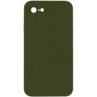 Чехол Silk Square Full Camera Protective (AA) NO LOGO для Apple iPhone 6/6s (4.7") Зеленый / Dark Olive