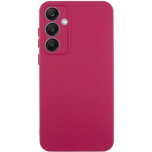 Чохол TPU GETMAN Liquid Silk Full Camera для Samsung Galaxy S24+ Бордовий / Marsala